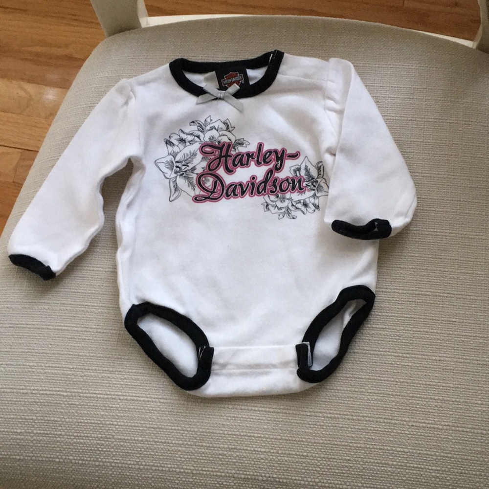 Harley Davidson onesie